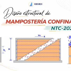 Diseño estructural de Mampostería Confinada (NTC-2023)